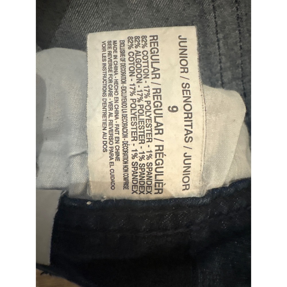 Grane Darcy Super Low Rise Skinny Jeans Dark Wash Denim Size 9 Junior‎ Womens - Picture 3 of 8